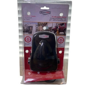 ROAD PRO 12-Volt All Season Heater & Fan Mounts Swivel Base NEW